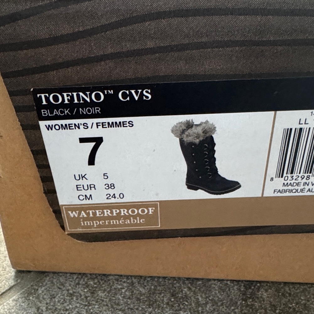 Women's Sorel Black Waterproof Boots